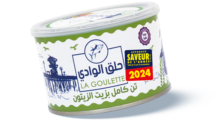 THON ENTIER À L’HUILE D’OLIVE 400 G
