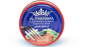 Thon AL FAKHAMA 130G <br>
EN MORCEAUX NATURELs 